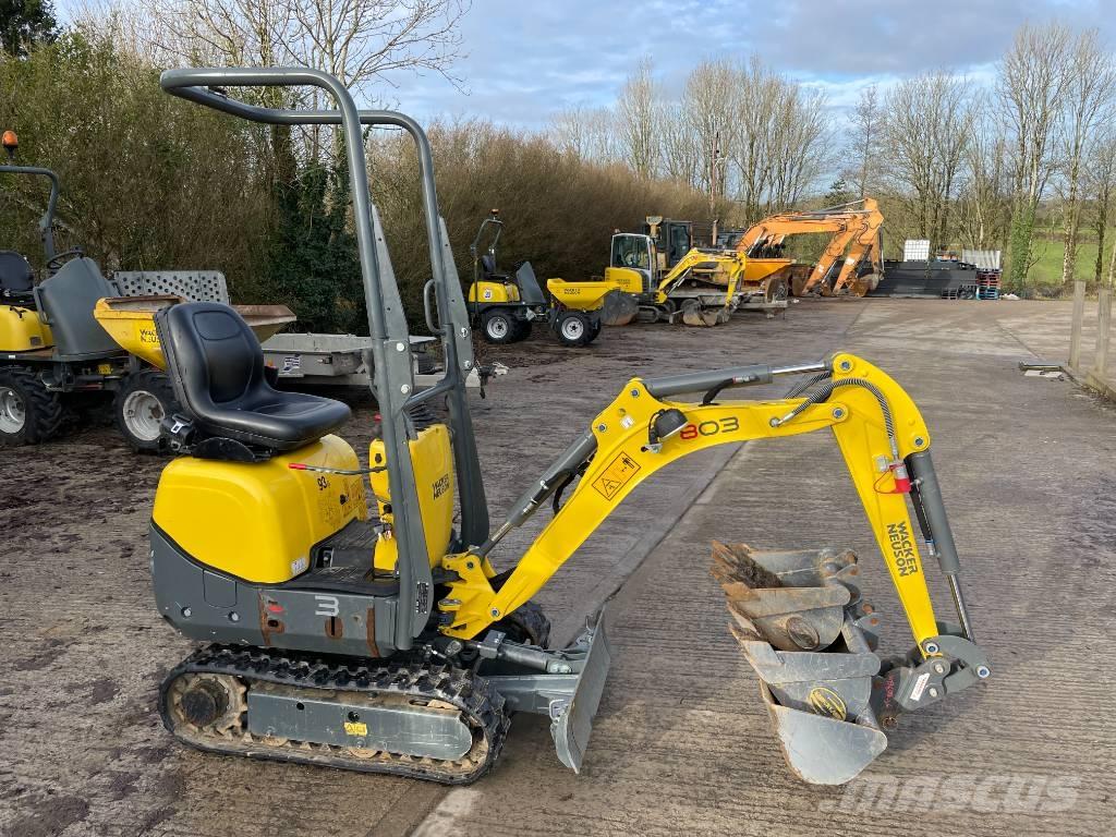 Wacker Neuson 803 Minigraafmachines < 7t
