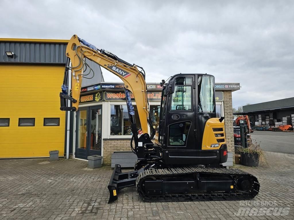 Sany SY50U Minigraafmachines < 7t
