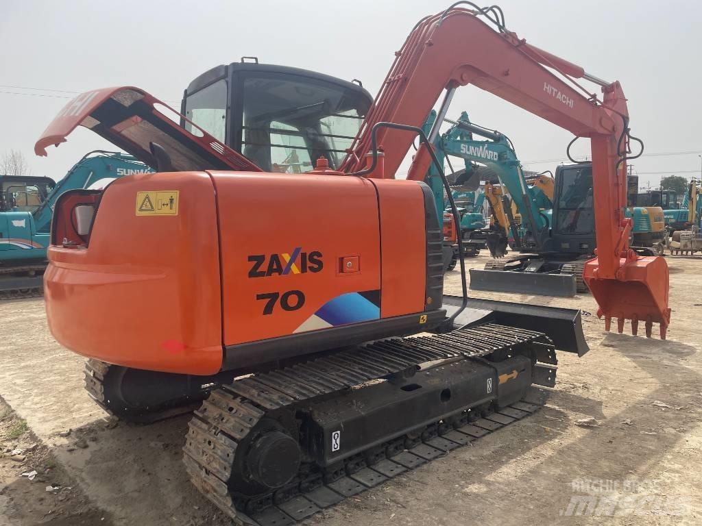 Hitachi ZX 70 Midigraafmachines 7t - 12t