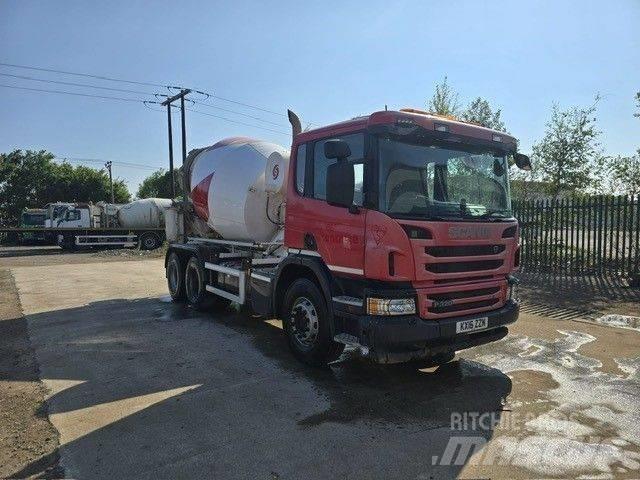Scania P 320 Betonmixers en pompen