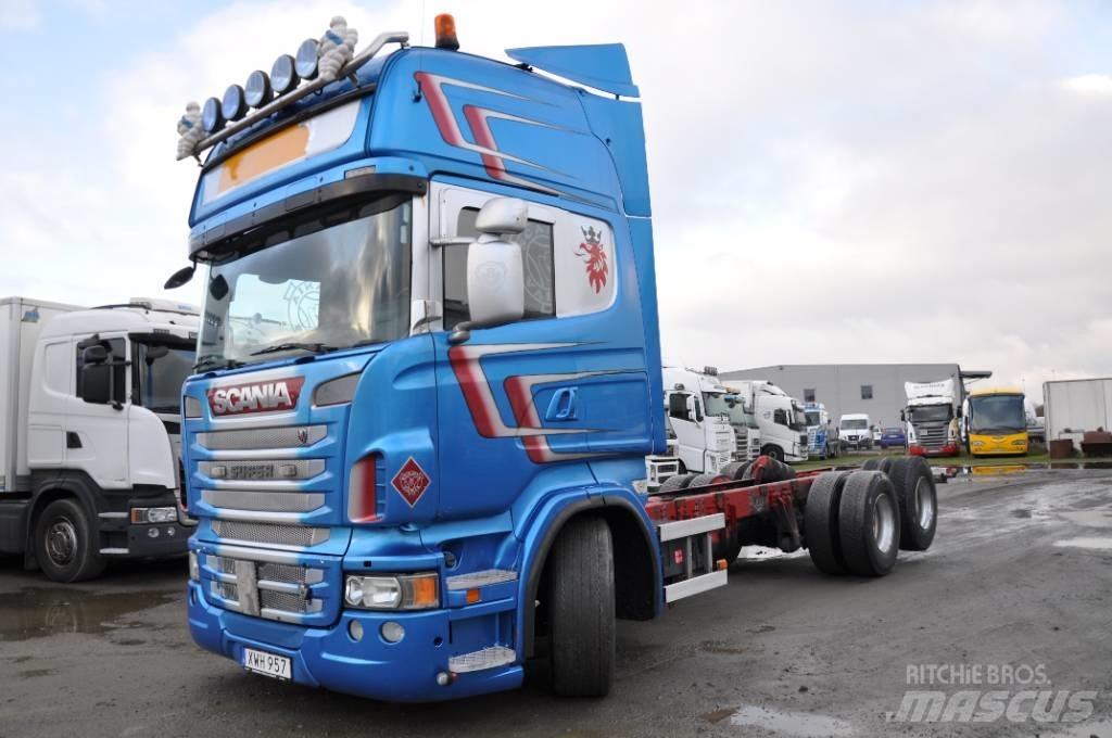 Scania R730 LB6X2MNB Chassis met cabine