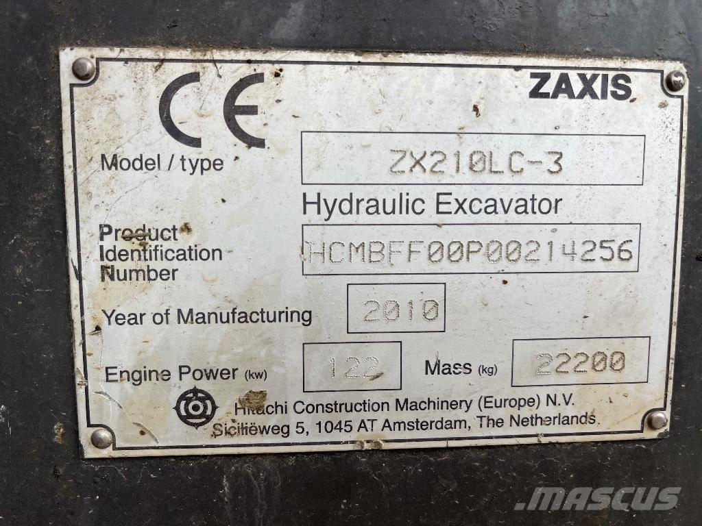 Hitachi ZX 210-3 Rupsgraafmachines