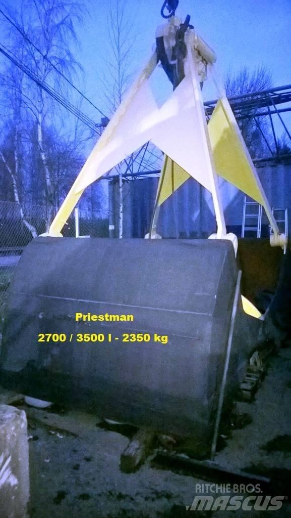 Priestman kauha Kranen onderdelen en gereedschap