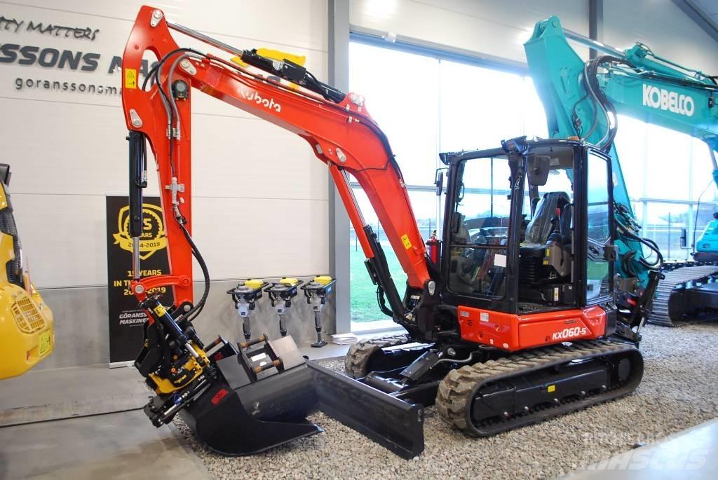 Kubota KX 060-5 Midigraafmachines 7t - 12t