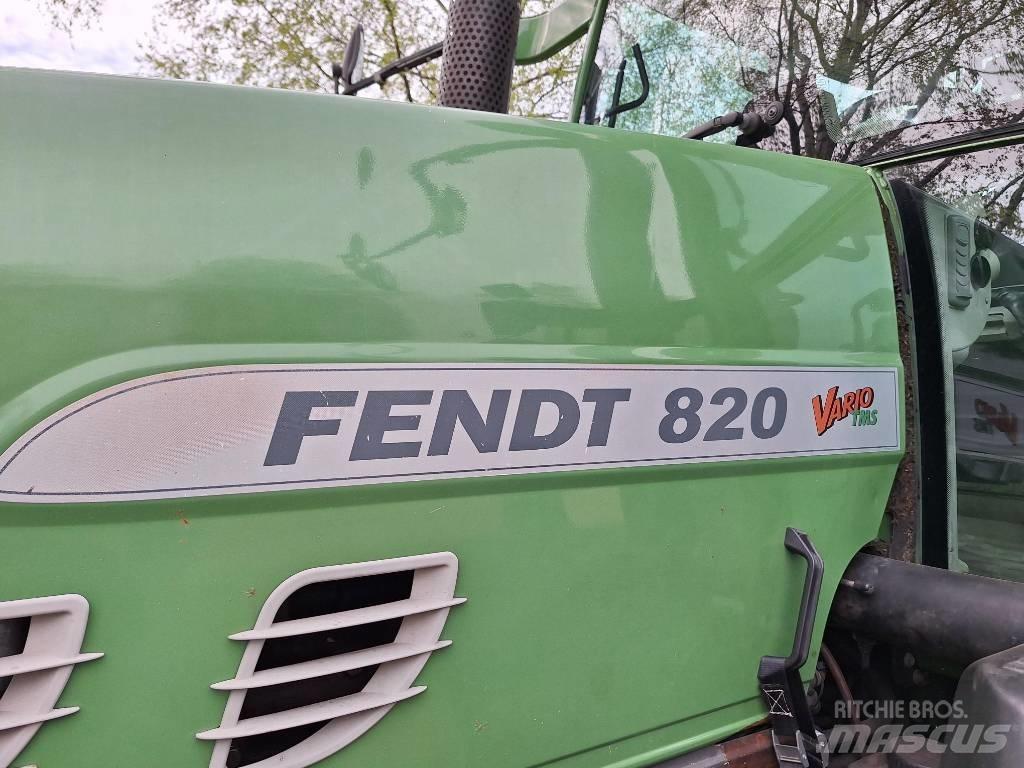 Fendt 820 Vario TMS Tractoren