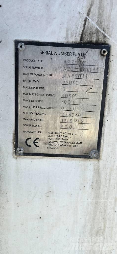 Ascendant 22-17 Auto hoogwerkers