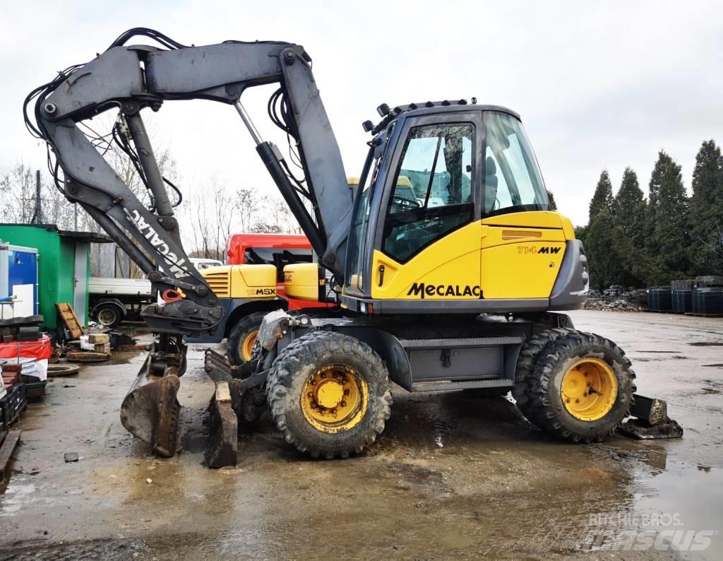 Mecalac 714 MW Wielgraafmachines