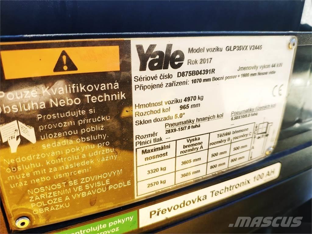 Yale GLP35VX LPG heftrucks
