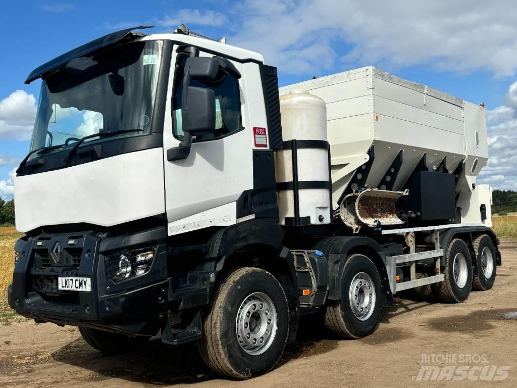 Renault K460 Betonmixers en pompen