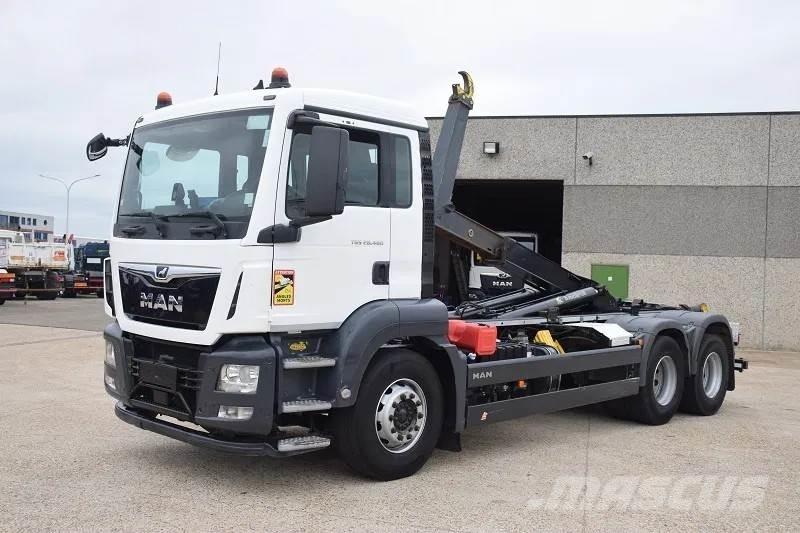 MAN TGS 26.460 Vrachtwagen met containersysteem