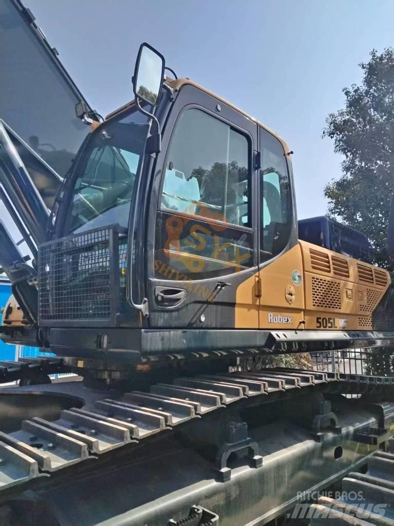 Hyundai R 505 L VS Rupsgraafmachines