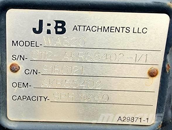 JRB WA 320 Overige componenten