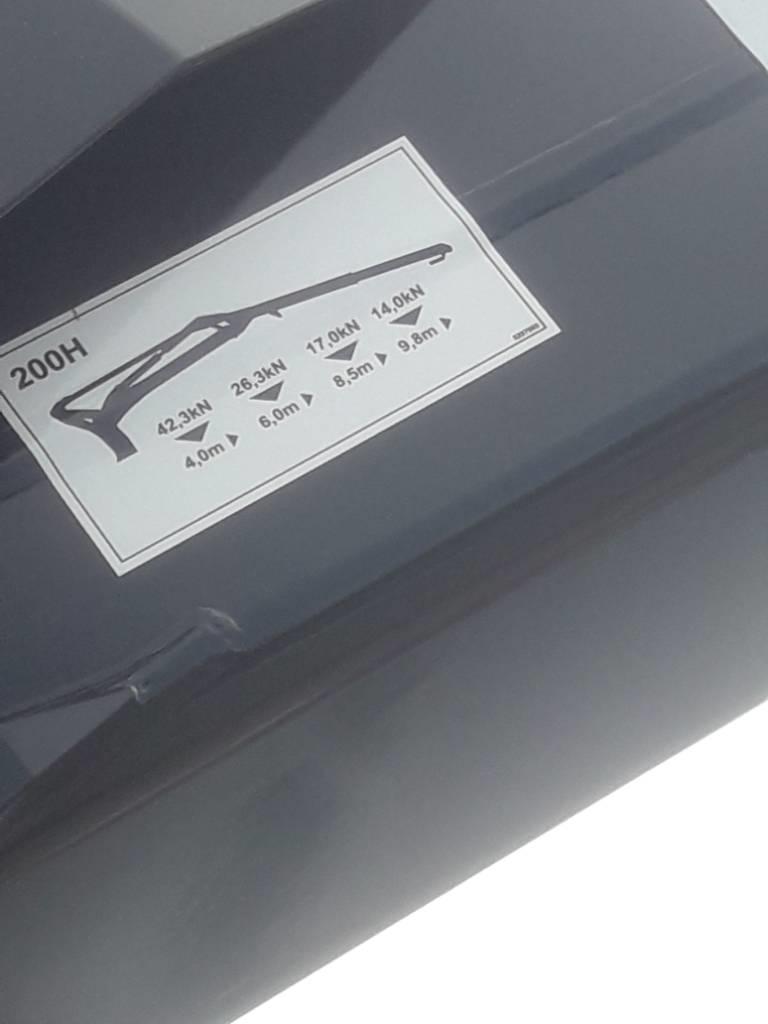 Komatsu 200H Houtoogstkranen