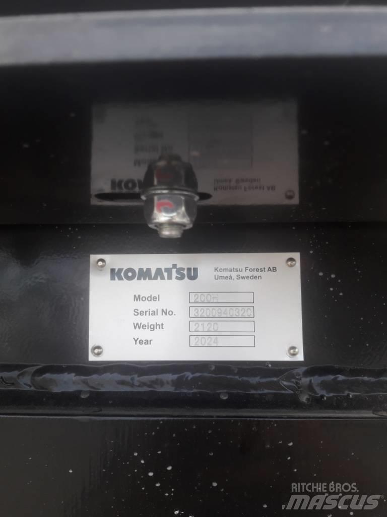 Komatsu 200H Houtoogstkranen