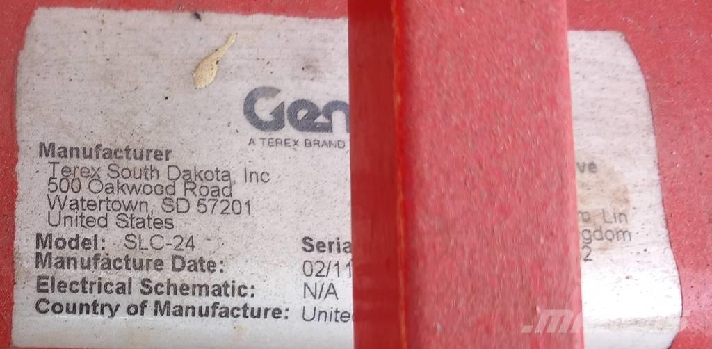 Genie SLC24 Takels, lieren en materiaalliften