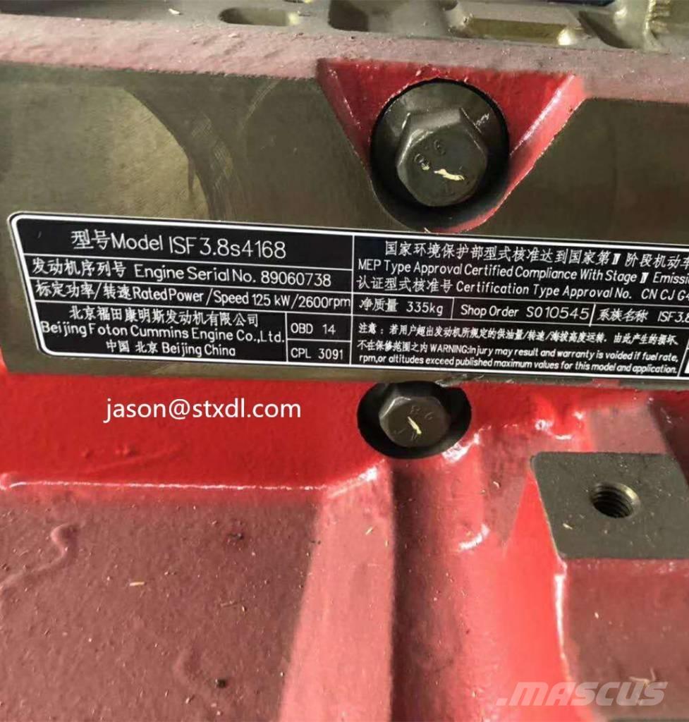 Cummins ISF3.8s4168 Motoren