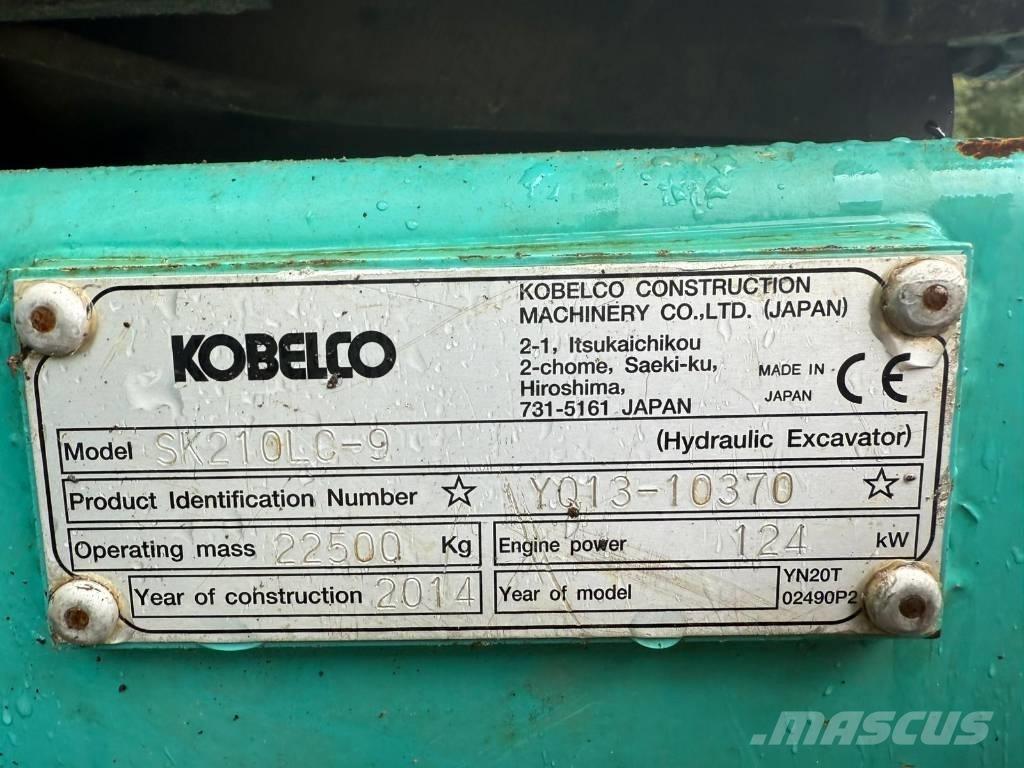 Kobelco SK 210 LC-9 Rupsgraafmachines