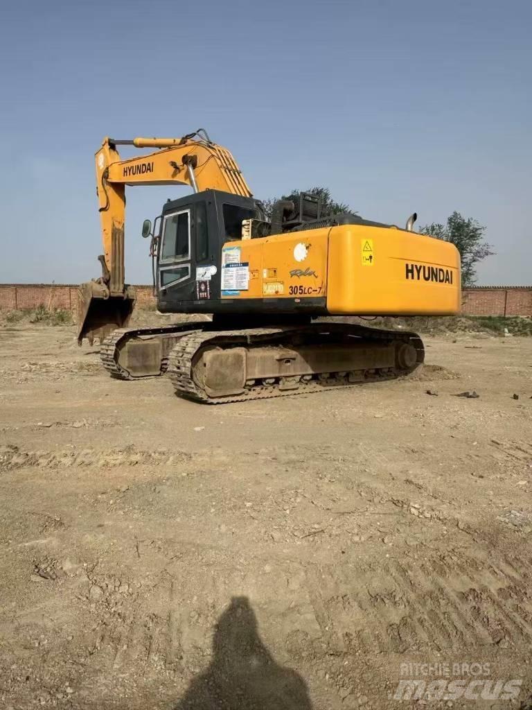 Hyundai R305lc-7 Rupsgraafmachines