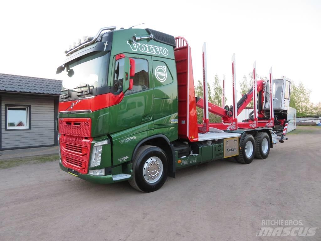 Volvo FH 460 Hout-Bakwagens