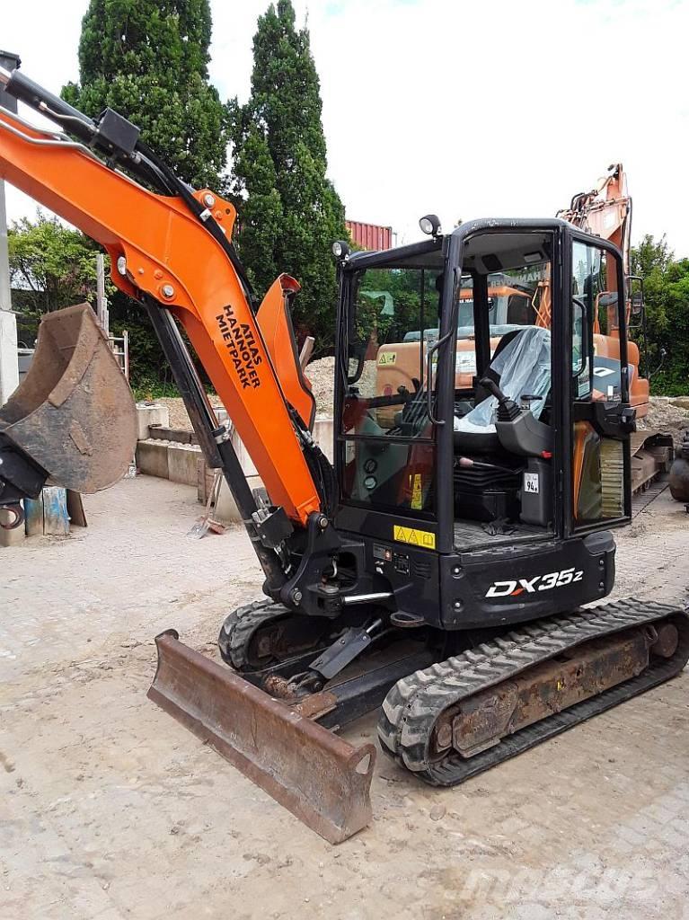 Doosan DX 35 Z Minigraafmachines < 7t