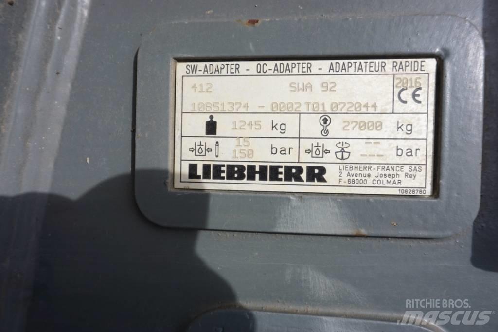Liebherr SW 92 Snelkoppelingen