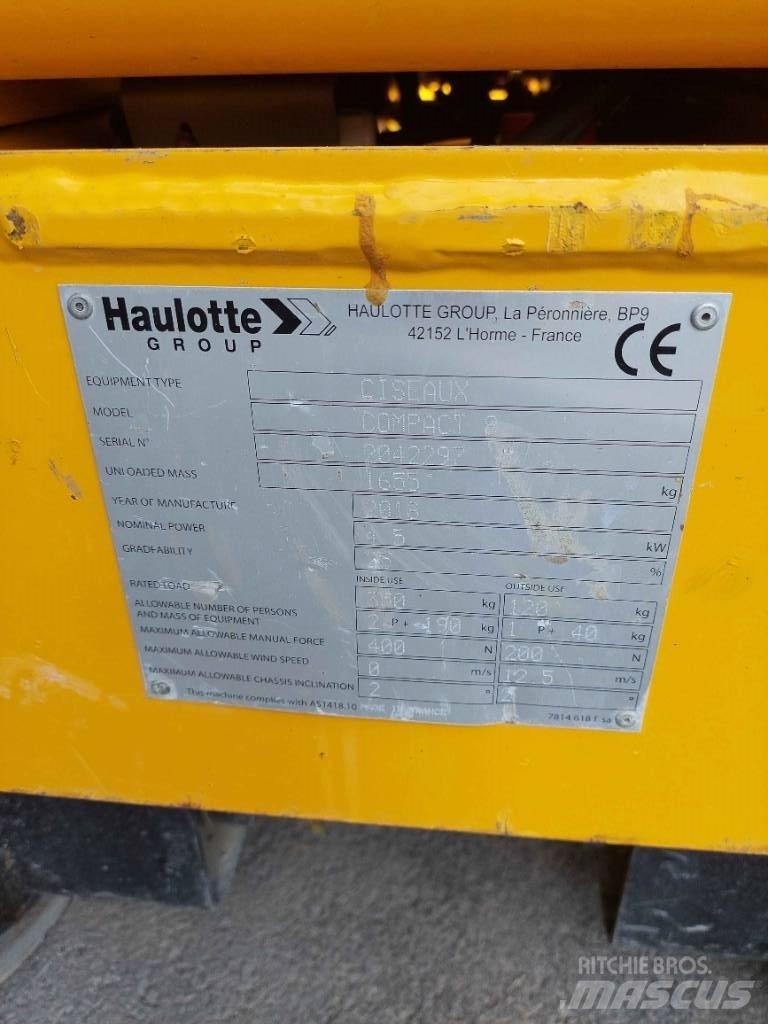 Haulotte Compact 8 Schaarhoogwerkers