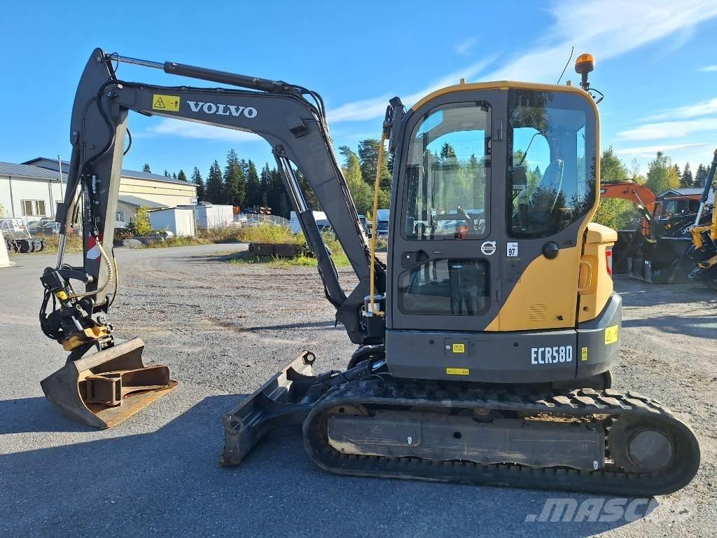 Volvo ECR 58 D Minigraafmachines < 7t