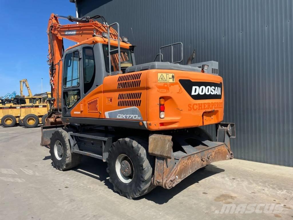 Doosan DX170W-5 Wielgraafmachines
