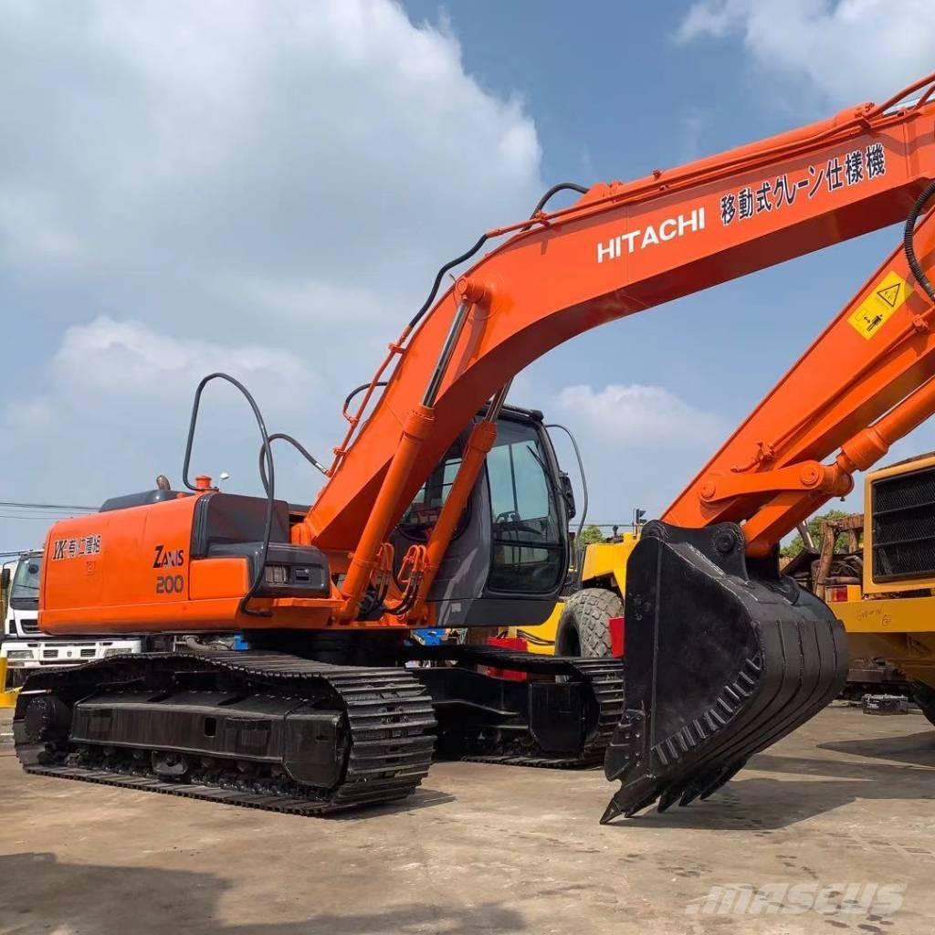 Hitachi zx200 Rupsgraafmachines