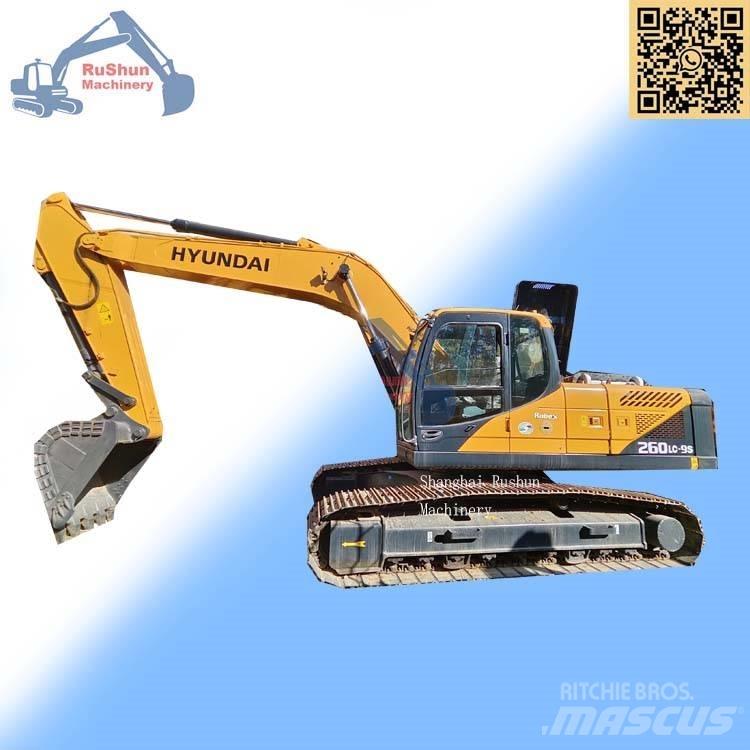 Hyundai 260 LC Rupsgraafmachines