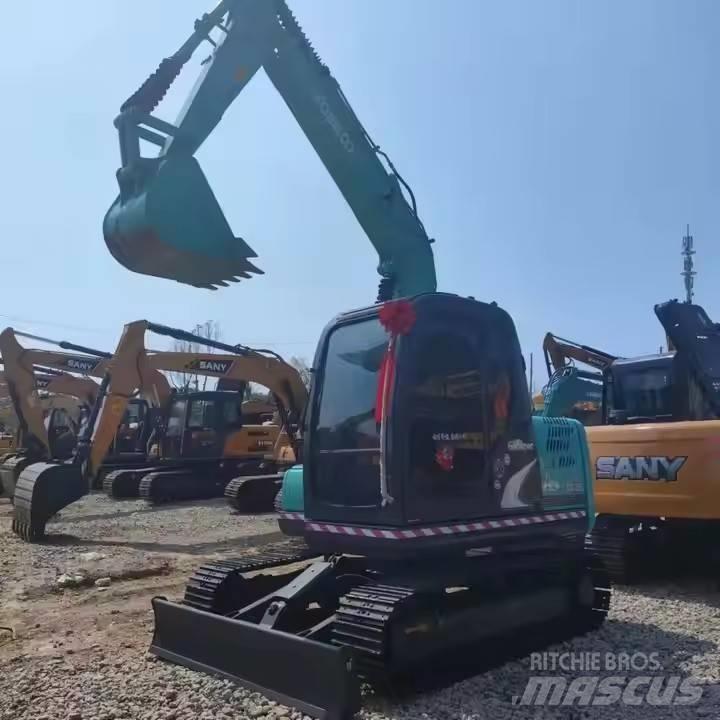 Kobelco SK75 Rupsgraafmachines