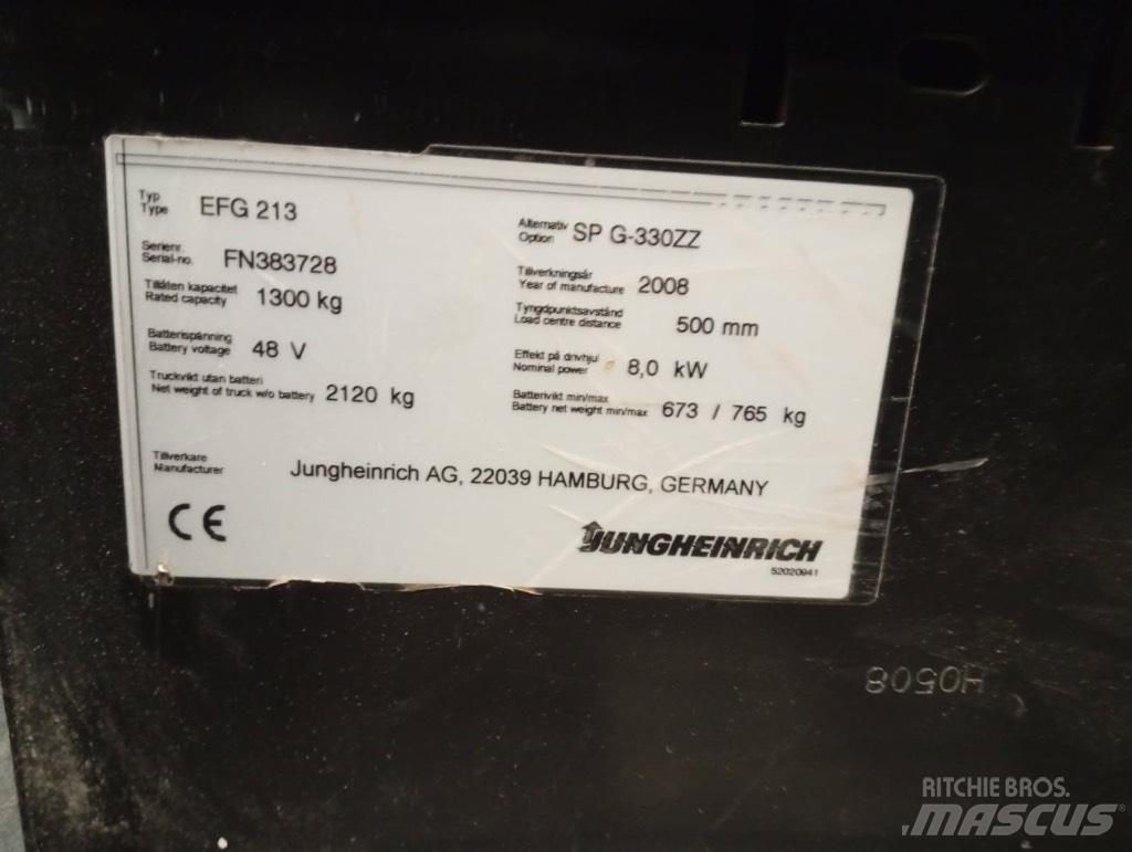 Jungheinrich EFG213 Elektrische heftrucks