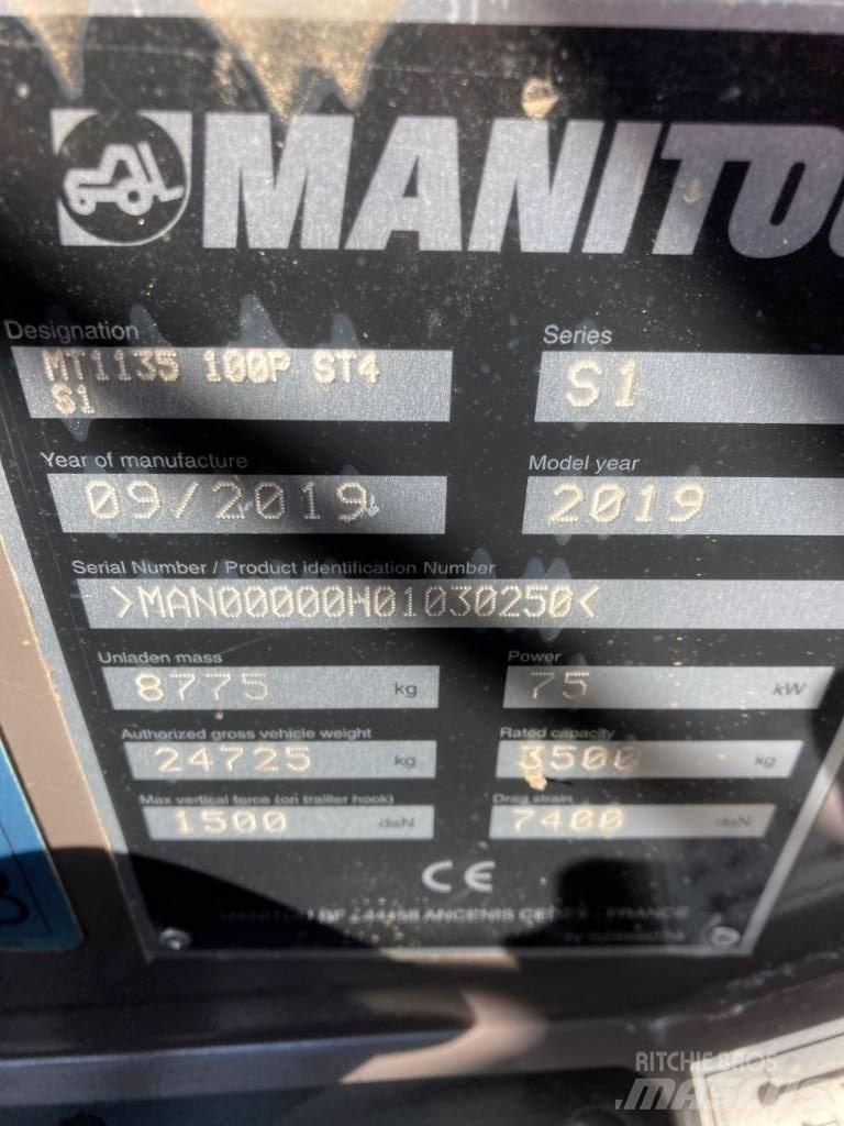 Manitou MT 1135 Verreikers