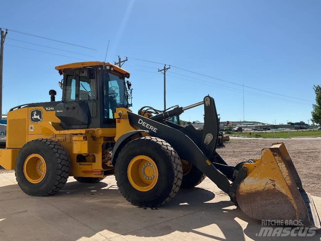 John Deere 624L Wielladers