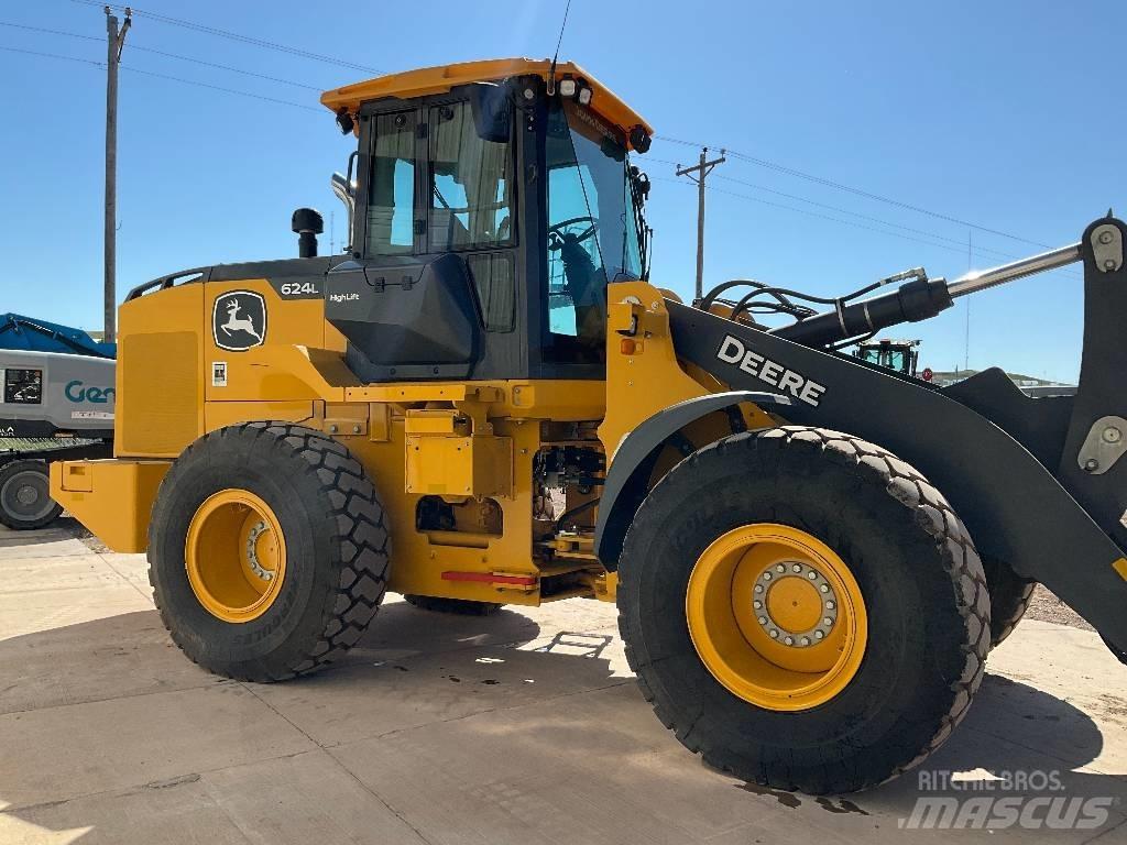 John Deere 624L Wielladers
