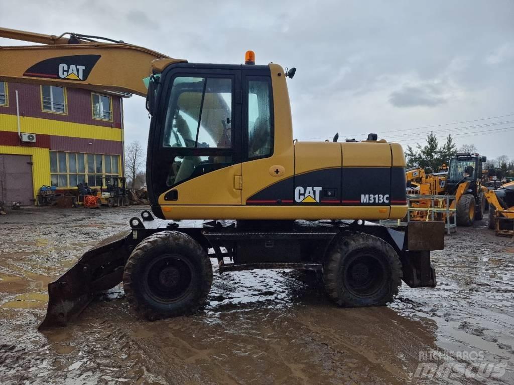 CAT M 313 C Wielgraafmachines