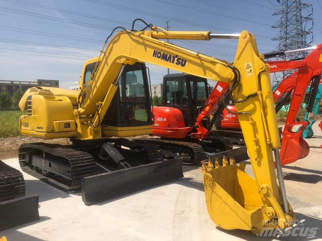Komatsu PC 60 Rupsgraafmachines