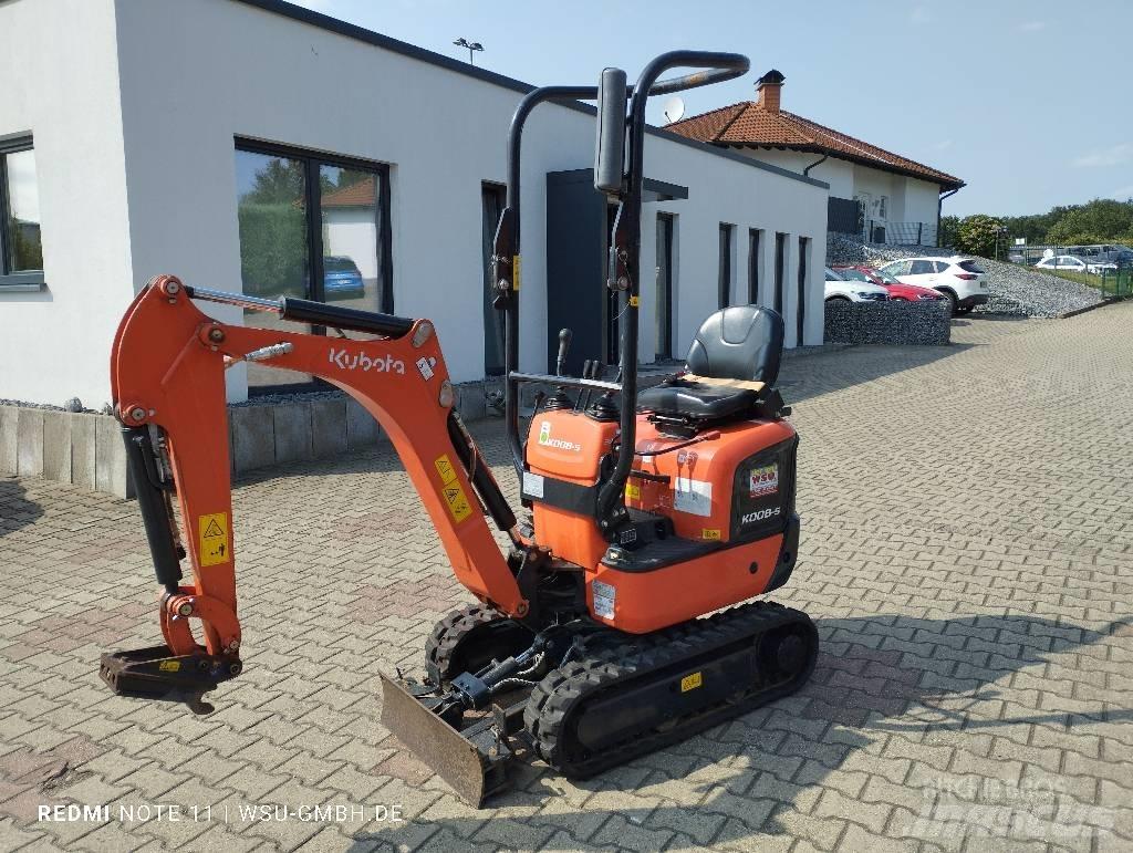 Kubota K008-5 Minigraafmachines < 7t