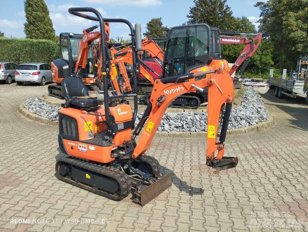Kubota K008-5 Minigraafmachines < 7t