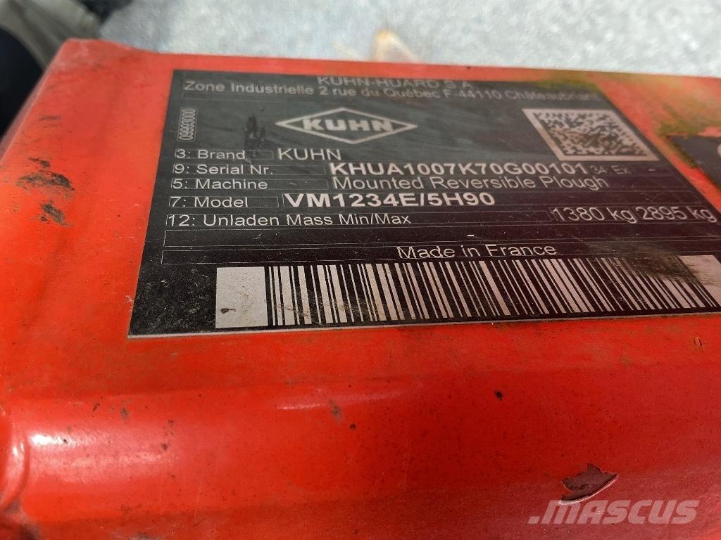 Kuhn Vari-Master 123 Wentelploegen