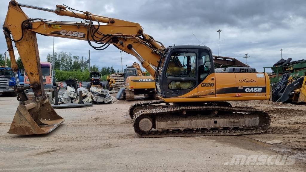 CASE CX 210 LC Rupsgraafmachines