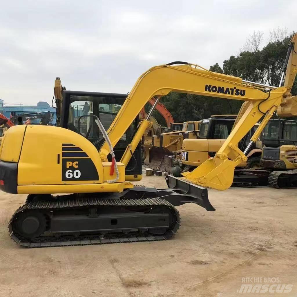Komatsu PC 60 Rupsgraafmachines