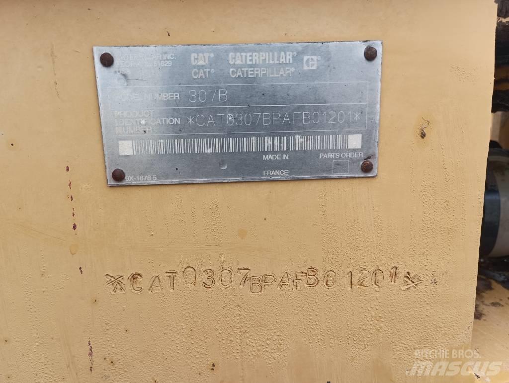 CAT 307 B Midigraafmachines 7t - 12t