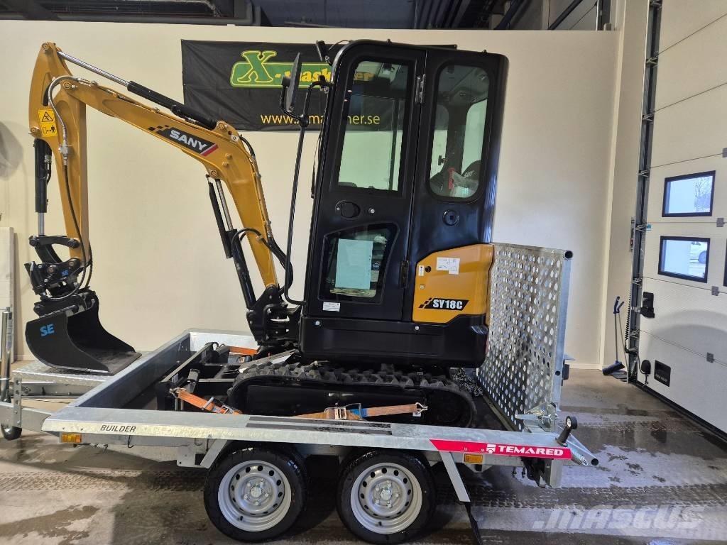 Sany SY 18 C Minigraafmachines < 7t