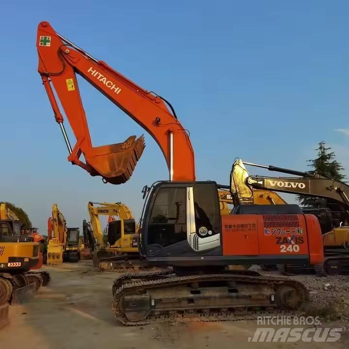 Hitachi ZX240 Rupsgraafmachines