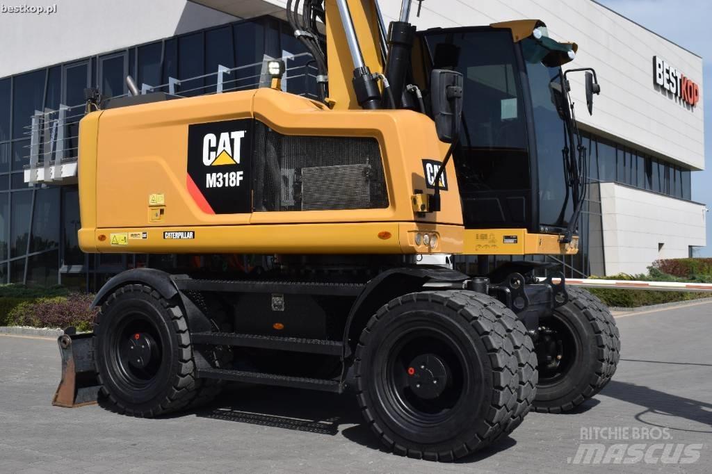CAT M 318 F Wielgraafmachines