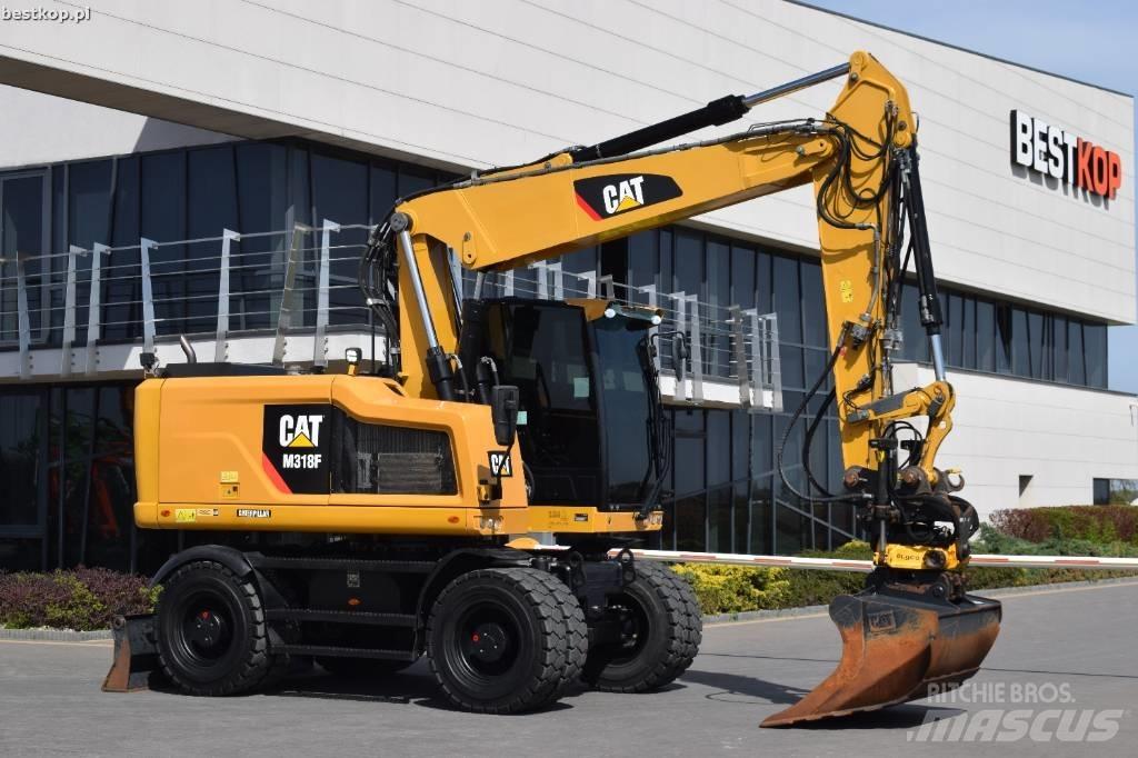CAT M 318 F Wielgraafmachines