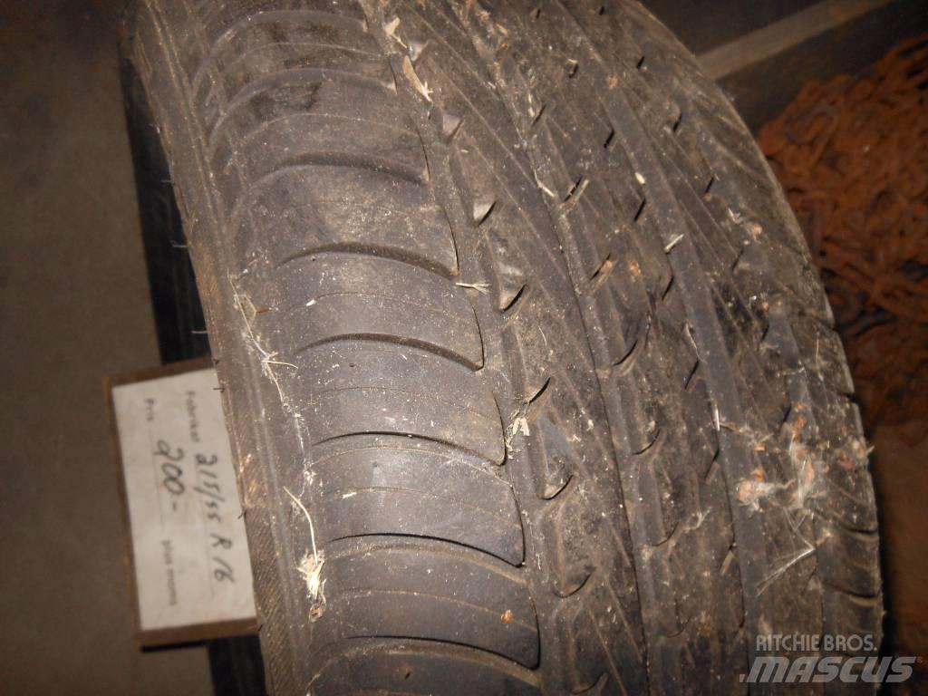  Däck 215/55R16 Overige accessoires voor tractoren