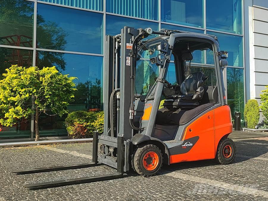 Linde H16T-01 LPG heftrucks