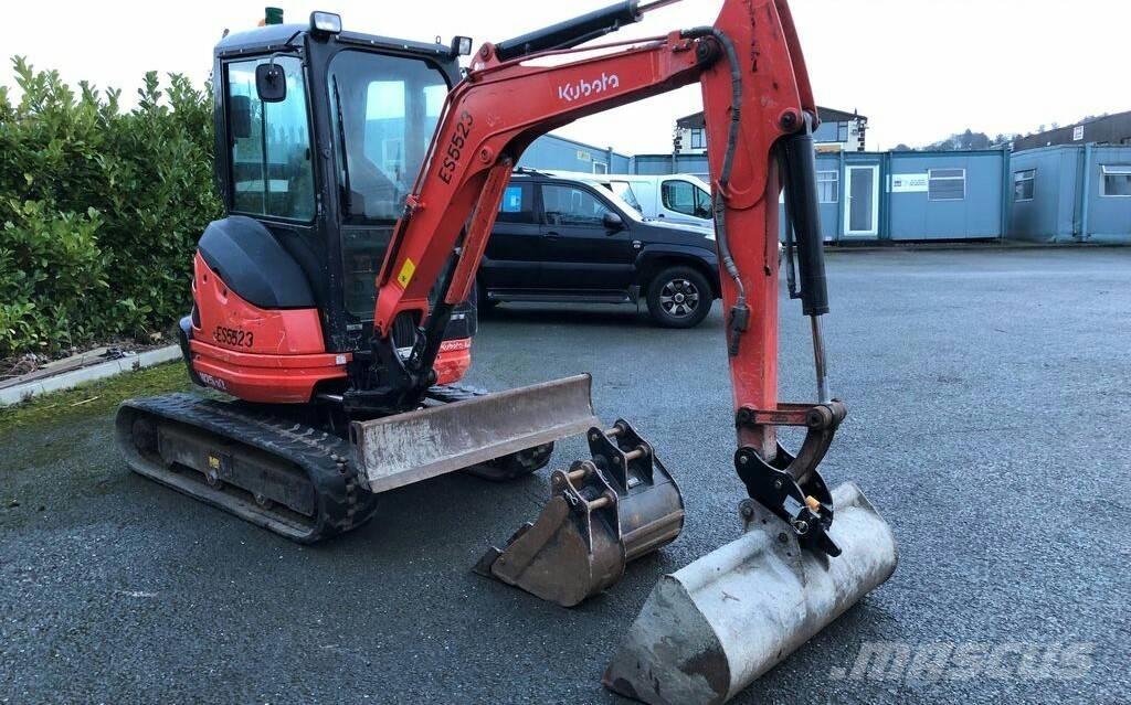 Kubota u25 U25 Minigraafmachines < 7t